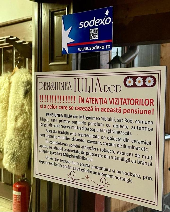 Pensiunea Iulia Rod Exteriör bild